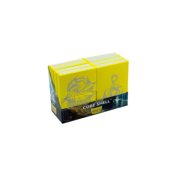 Dragon Shield Cube Shell - Yellow-AT-30514