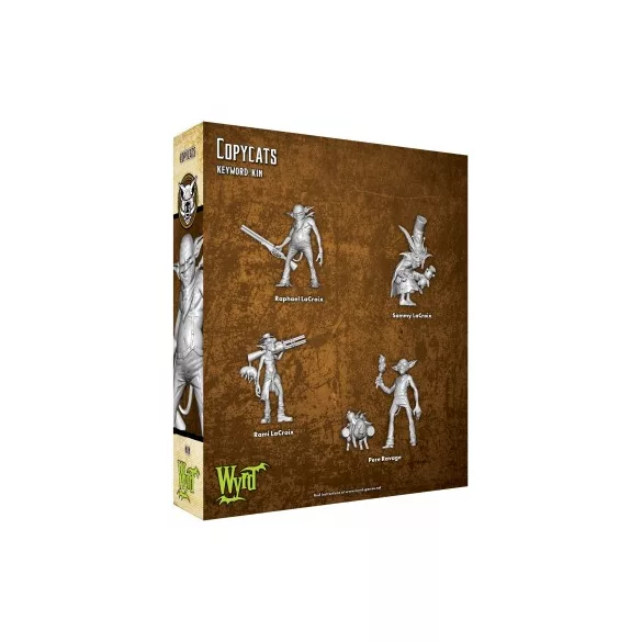Malifaux 3rd Edition - Copycats miniatűra készlet - angol kiadás
