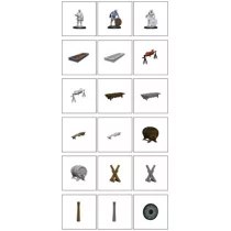Wizkids Deep Cuts Unpainted Miniatures: Vikings-90175
