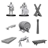 WizKids Deep Cuts Unpainted Miniatures: Vikings – 29 darabos festhető miniatűra csomag