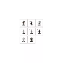 Magic: The Gathering Unpainted Miniatures: Stoneforge Mystic & Kor Hookmaster (Fighter,Rogue,Wizard)-90177