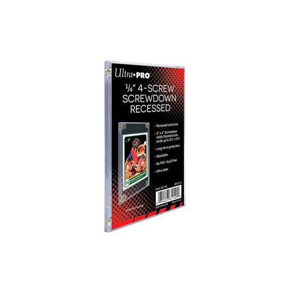UP - 1/4" Screwdown Recessed Holder-81140