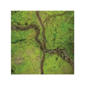 Kraken Wargames Gaming Mat - River Valley 4x4 Gaming Mat 2.0-KWG-44-35