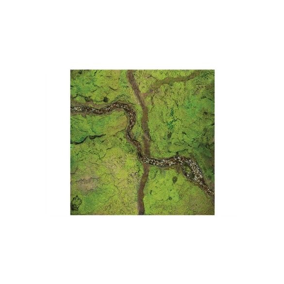 Kraken Wargames Gaming Mat - River Valley 4x4 Gaming Mat 2.0-KWG-44-35