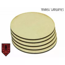 Kraken Wargames - MDF Base Round 40mm (25)-KWG0323