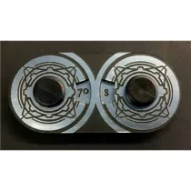 Kraken Wargames - Point Counter 100 Silver-KWG0204