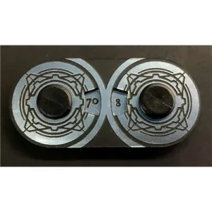 Kraken Wargames - Point Counter 100 Silver-KWG0204
