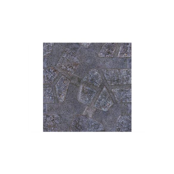 Kraken Wargames Gaming Mat - Cobblestone City 4x4 Gaming Mat 2.0-KWG-44-8