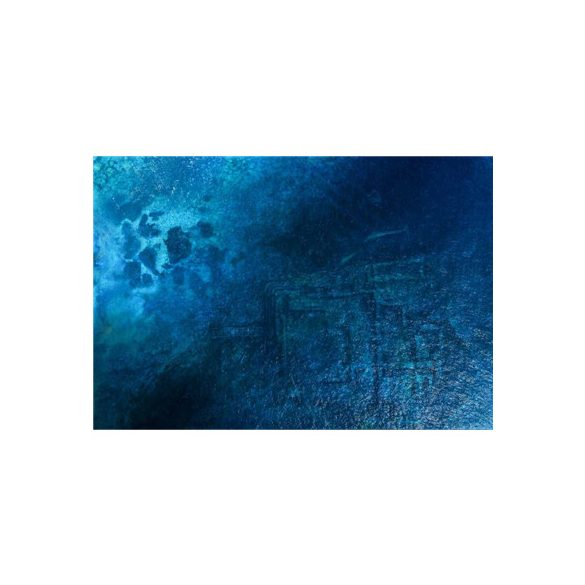 Kraken Wargames Gaming Mat - Deep Blue 6x3 Gaming Mat 2.0-KWG-63-13