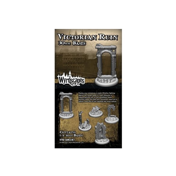 Wyrdscapes - Victorian 30mm Bases-WYRWS001