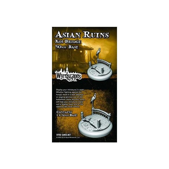 Wyrdscapes - Asian Ruins 50mm I - Bridge-WYRWS014