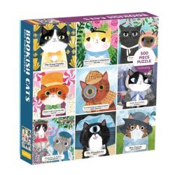 Bookish Cats 500 Piece Family Puzzle-64905