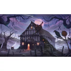 Kraken Wargames - TCG Mat 61x35cm - Halloween Magic-KWG-TCG-16
