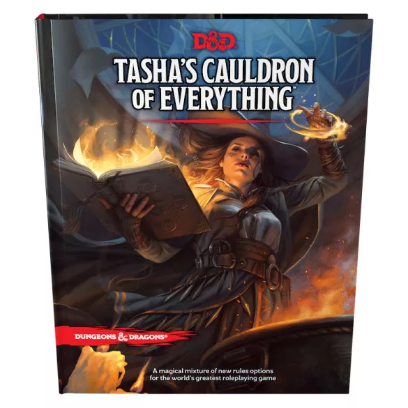D&D Tasha's Cauldron of Everything szerepjáték-kiegészítő könyv - angol kiadás