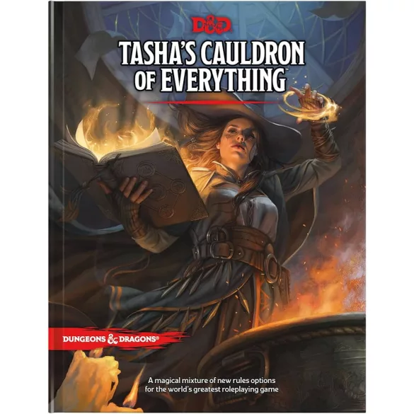 D&D Tasha's Cauldron of Everything szerepjáték-kiegészítő könyv - angol kiadás