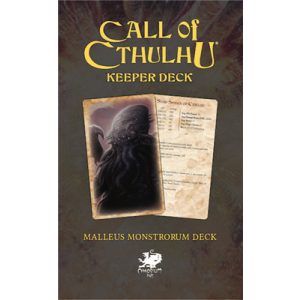 Call of Cthulhu RPG - The Malleus Monstrorum Keeper Deck - EN-CHA23171