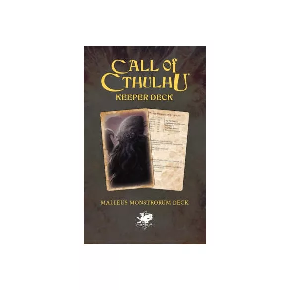 Call of Cthulhu RPG - The Malleus Monstrorum Keeper Deck - EN
