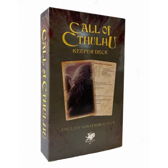 Call of Cthulhu RPG - The Malleus Monstrorum Keeper Deck - EN