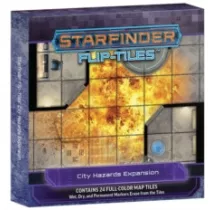 Starfinder Flip-Tiles: City Hazards Expansion térképlap-kiegészítő