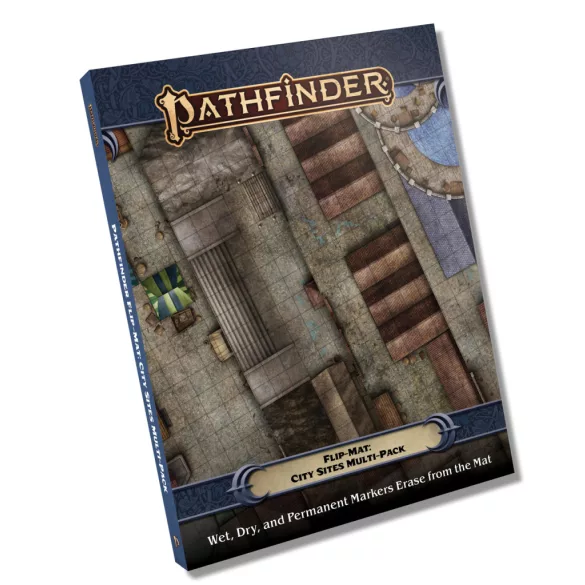 Pathfinder Flip-Mat: City Sites Multi-Pack városi térképkészlet