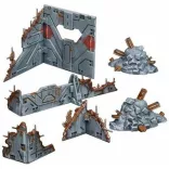 Terrain Crate - Battle-Damaged House terepelem készlet