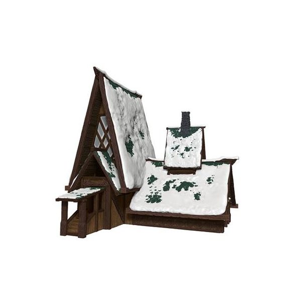 D&D Icons of the Realms Miniatures: Icewind Dale - The Lodge Papercraft Set - EN-WZK96048