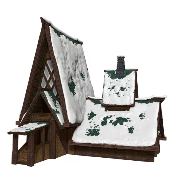 D&D Icons of the Realms: Icewind Dale: Rime of the Frostmaiden - The Lodge Papercraft Set-96048