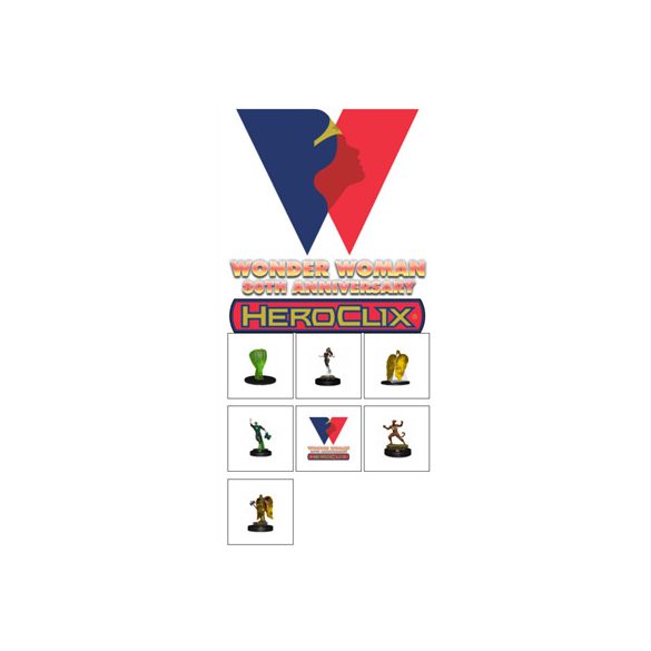 DC Comics HeroClix: Wonder Woman 80th Anniversary Booster Brick - EN-WZK84000
