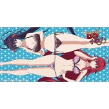 Highschool DXD Hero strandtörölköző - Rias und Akeno 160x80 cm