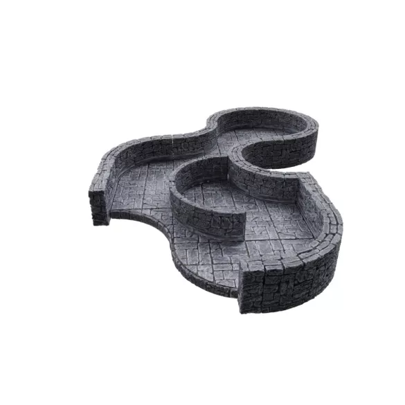 WarLock Tiles: Dungeon Tile III - Curves-16516