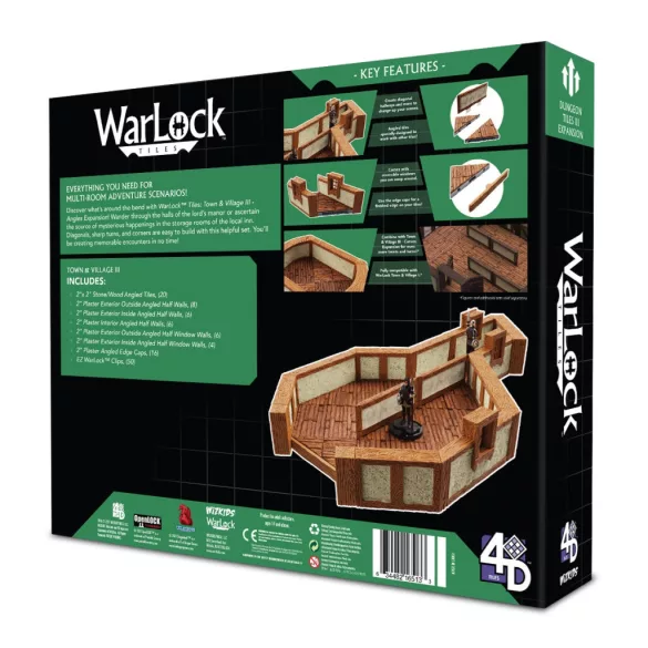 WarLock Tiles: Town & Village III - Curves terepasztal-kiegészítő