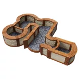 WarLock Tiles: Town & Village III - Curves terepasztal-kiegészítő