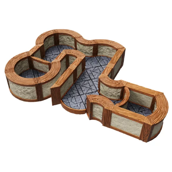 WarLock Tiles: Town & Village III - Curves terepasztal-kiegészítő