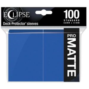 UP - Eclipse Matte Standard Sleeves: Pacific Blue (100 Sleeves)-15614