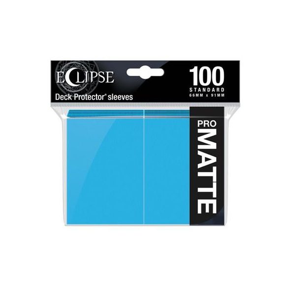 UP - Eclipse Matte Standard Sleeves: Sky Blue (100 Sleeves)-15615
