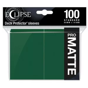 UP - Eclipse Matte Standard Sleeves: Forest Green (100 Sleeves)-15617