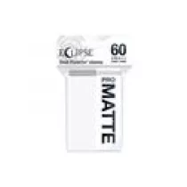 UP - Eclipse Matte Small Sleeves: Arctic White (60 Sleeves)-15636