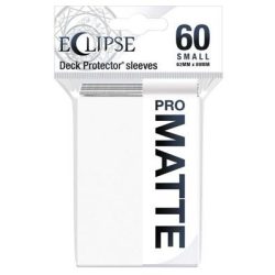 UP - Eclipse Matte Small Sleeves: Arctic White (60 Sleeves)-15636