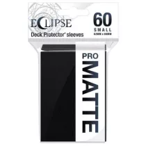 UP - Eclipse Matte Small Sleeves: Jet Black (60 Sleeves)-15637
