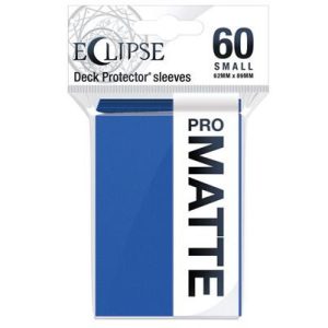 UP - Eclipse Matte Small Sleeves: Pacific Blue (60 Sleeves)-15638