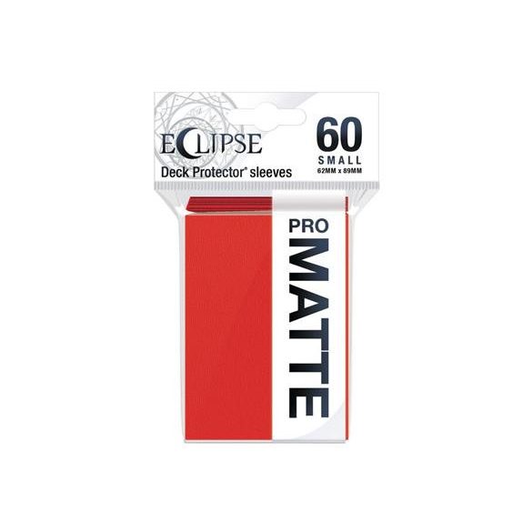 UP - Eclipse Matte Small Sleeves: Apple Red (60 Sleeves)-15640