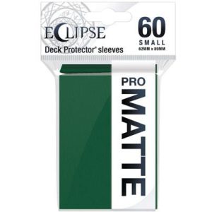UP - Eclipse Matte Small Sleeves: Forest Green (60 Sleeves)-15641