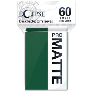 UP - Eclipse Matte Small Sleeves: Forest Green (60 Sleeves)-15641