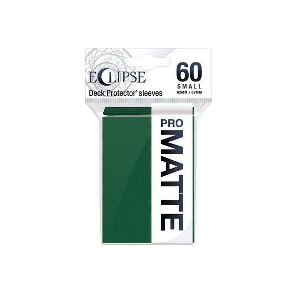 UP - Eclipse Matte Small Sleeves: Forest Green (60 Sleeves)-15641