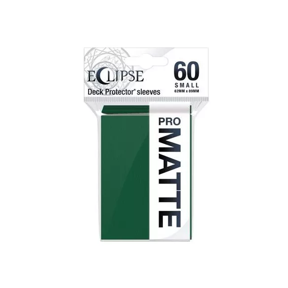 UP - Eclipse Matte Small Sleeves: Forest Green (60 Sleeves)-15641