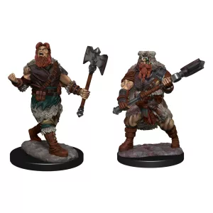 D&D Nolzur's Marvelous Miniatures: Human Barbarian Male-90224