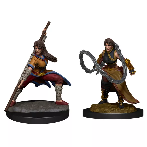 D&D Nolzur's Marvelous Miniatures: Human Monk  Female-90225