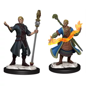 D&D Nolzur's Marvelous Miniatures: Half-Elf Wizard Male-90229