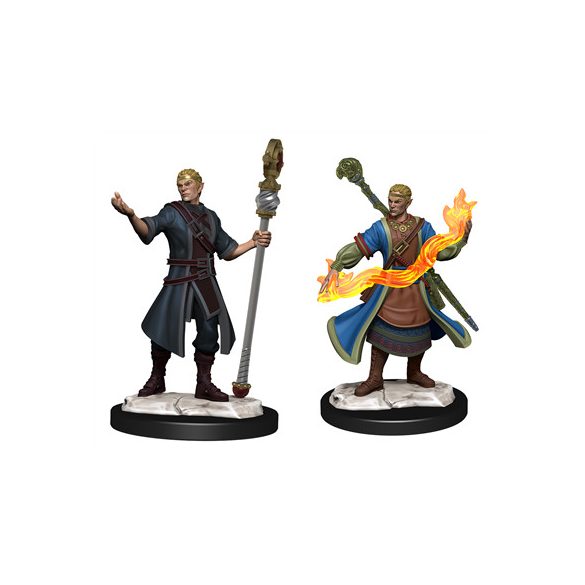 D&D Nolzur's Marvelous Miniatures: Half-Elf Wizard Male - EN-WZK90229