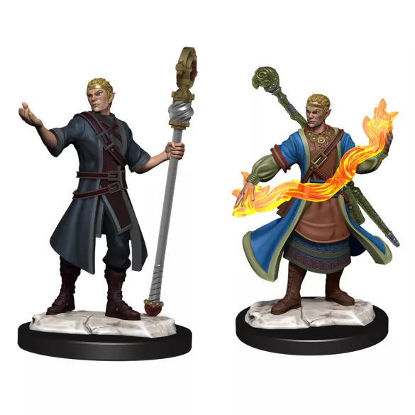 D&D Nolzur's Marvelous Miniatures: Half-Elf Wizard Male-90229